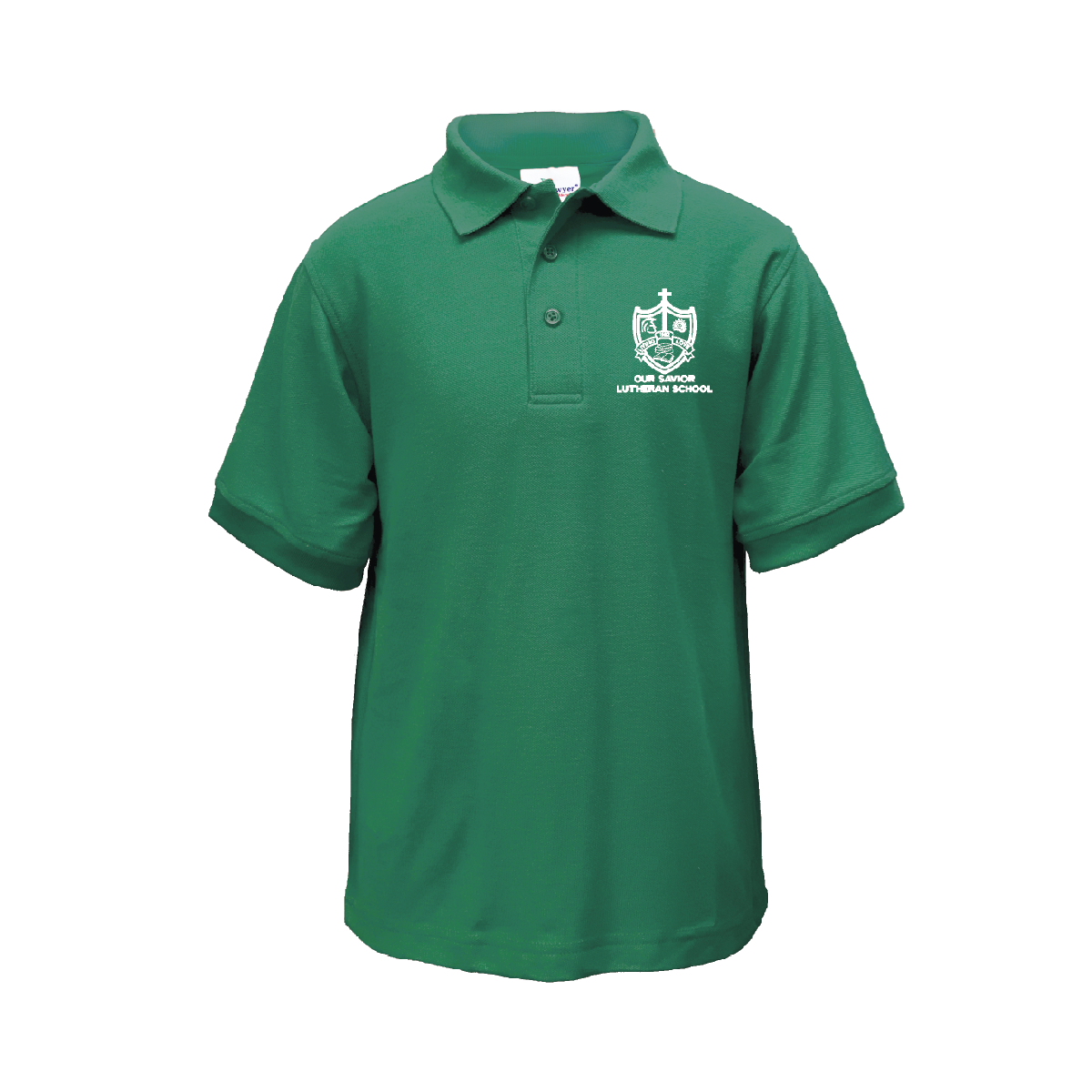 Youth Short Sleeve Pique Knit Polo