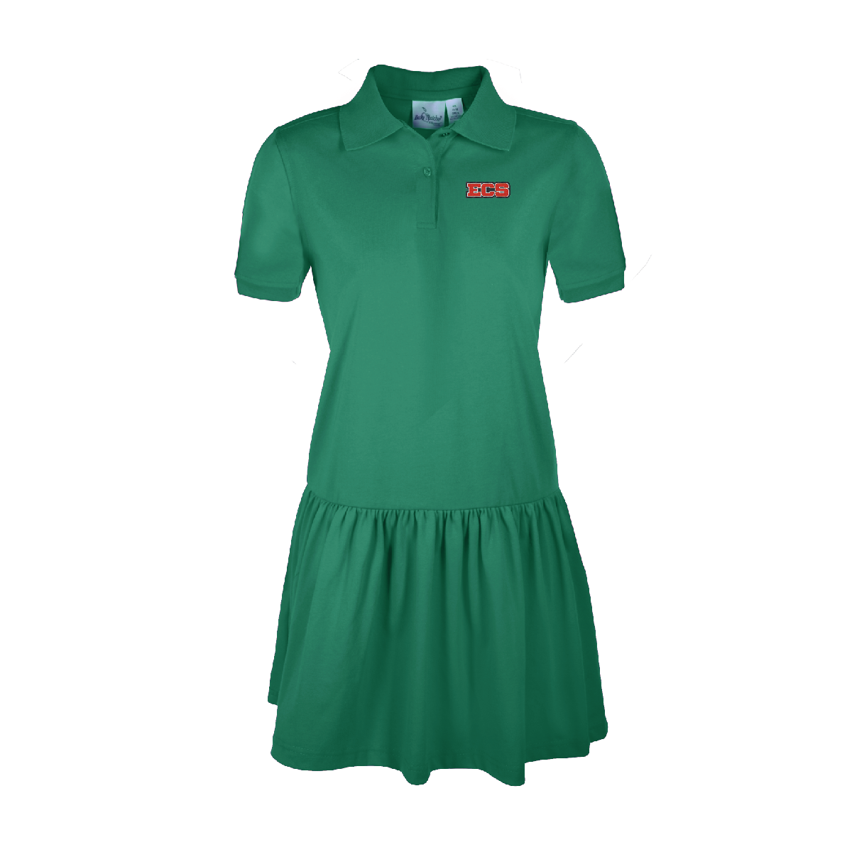 ECS Drop Waist Polo Dress