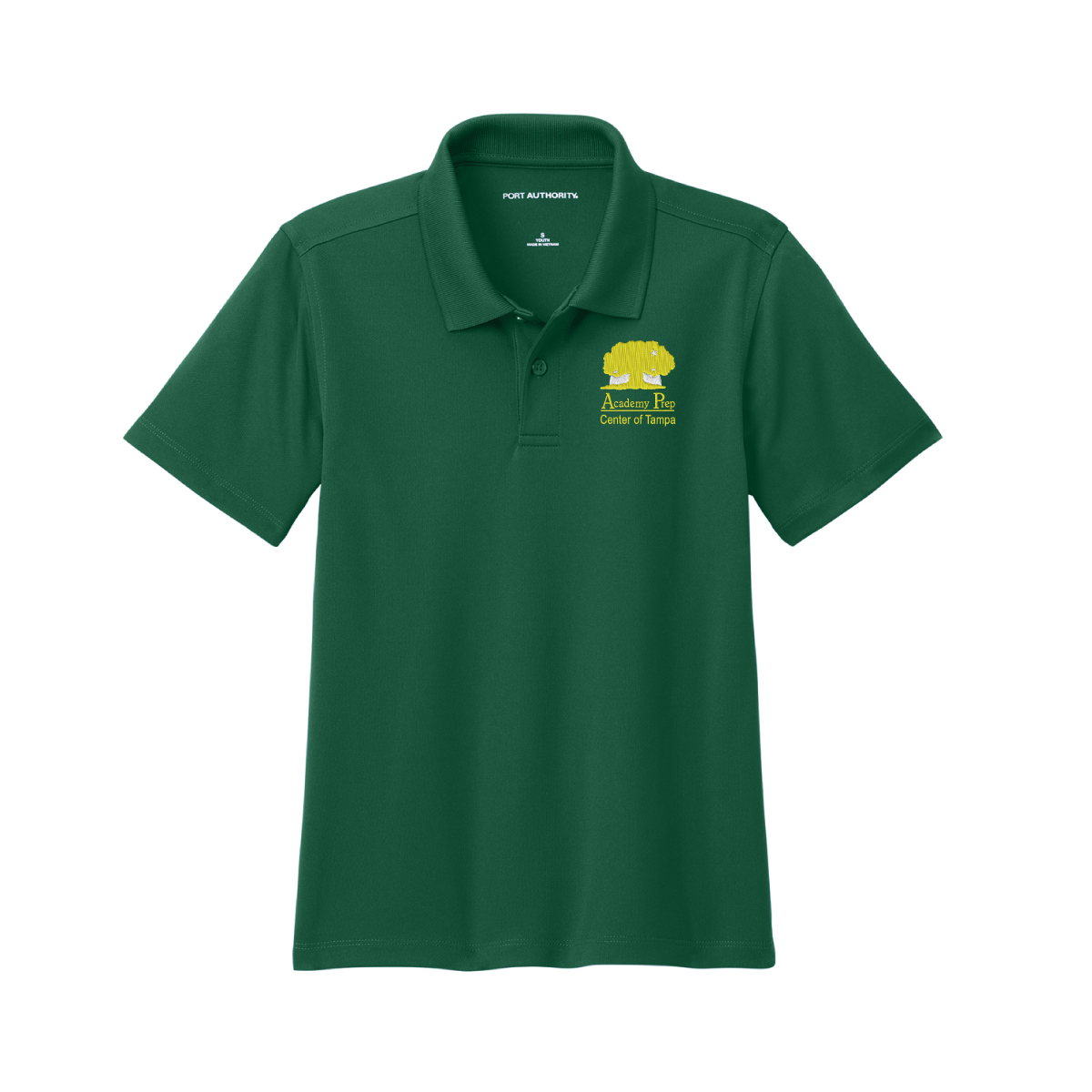 Academy Prep Tampa Green Dri-Fit Polo