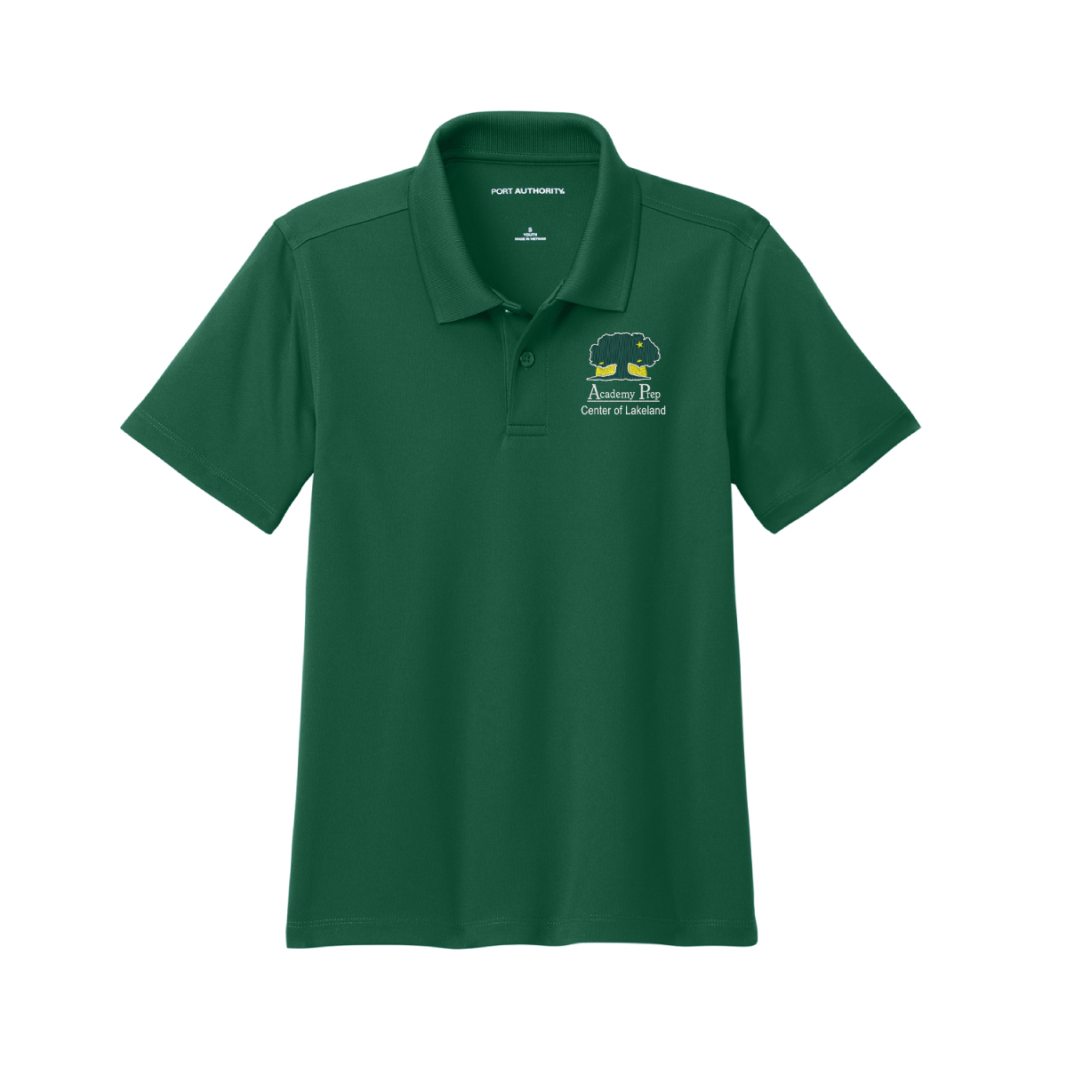Academy Prep Lakeland Green Dri-Fit Polo