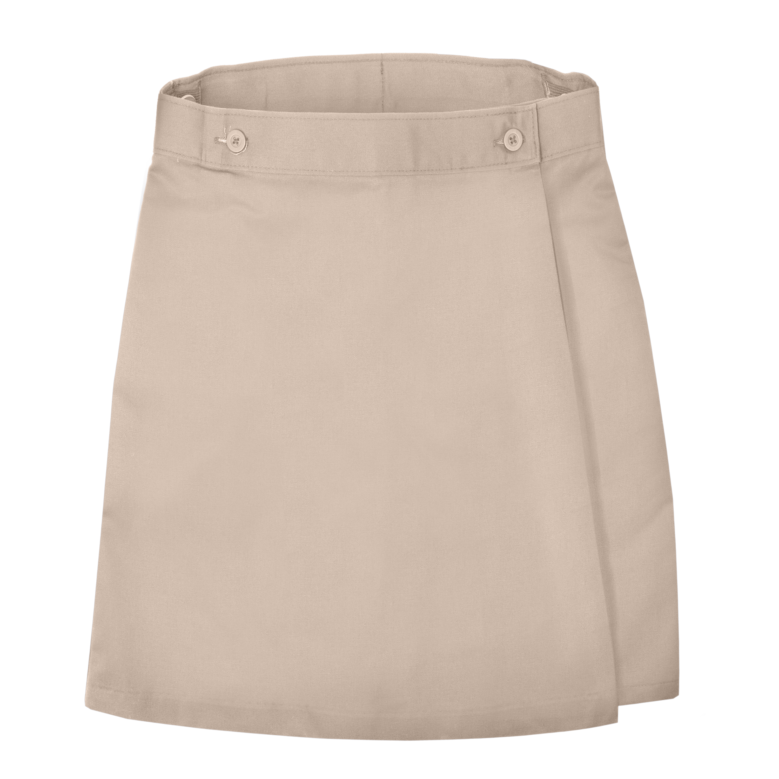 Girls Blend Single Flap Skort - Khaki