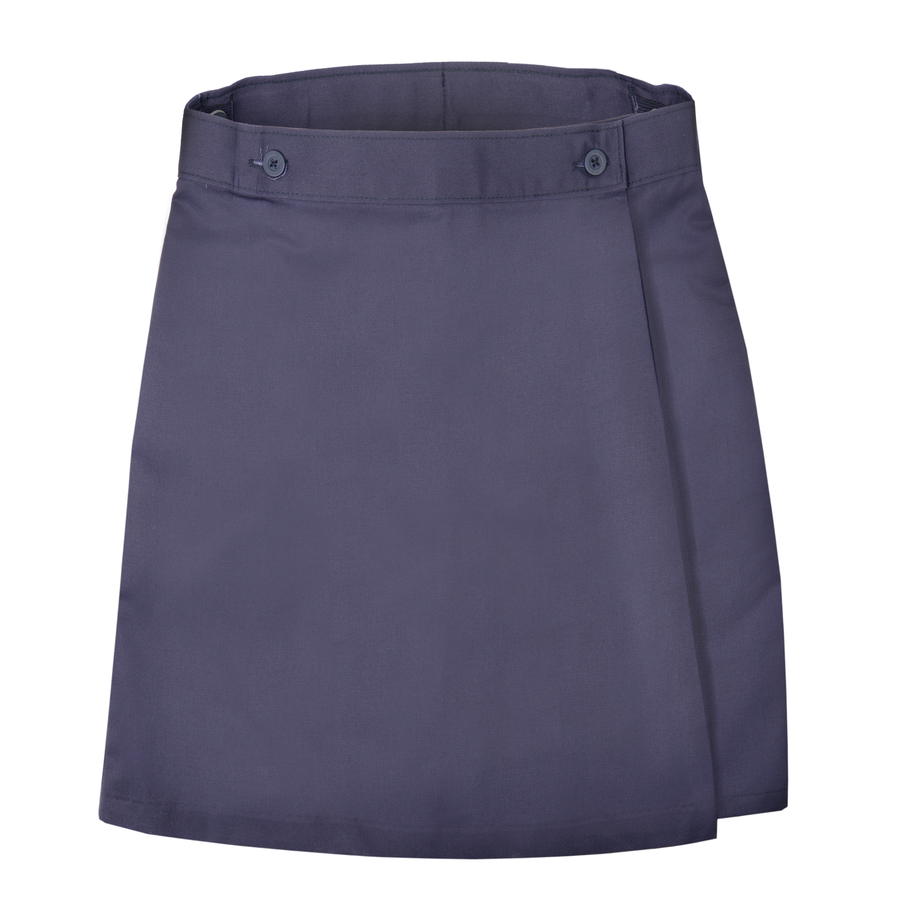 Girls Blend Single Flap Skort - Navy