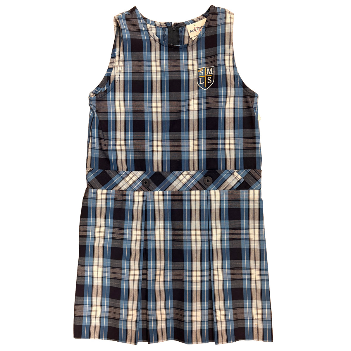 SMLS Plaid Jumper