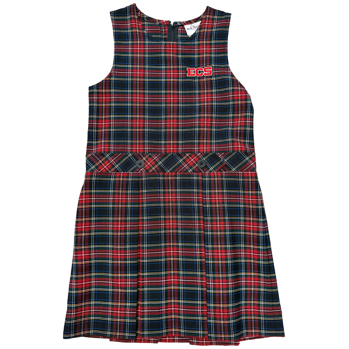 ECS Plaid Jumper 1st-4th Grade